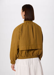 Wax Coated Bomber Jacket