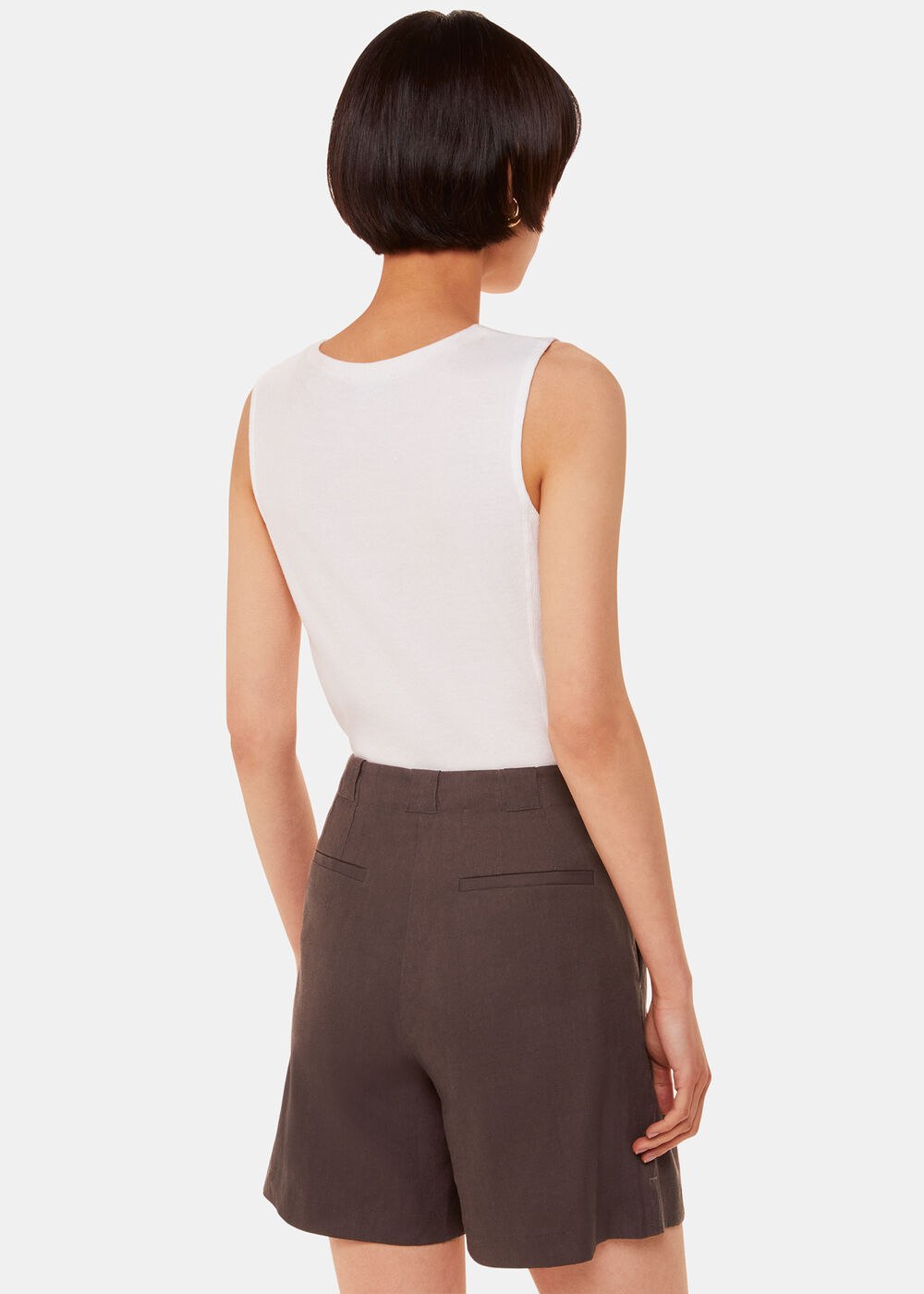 Mila Linen Blend Short