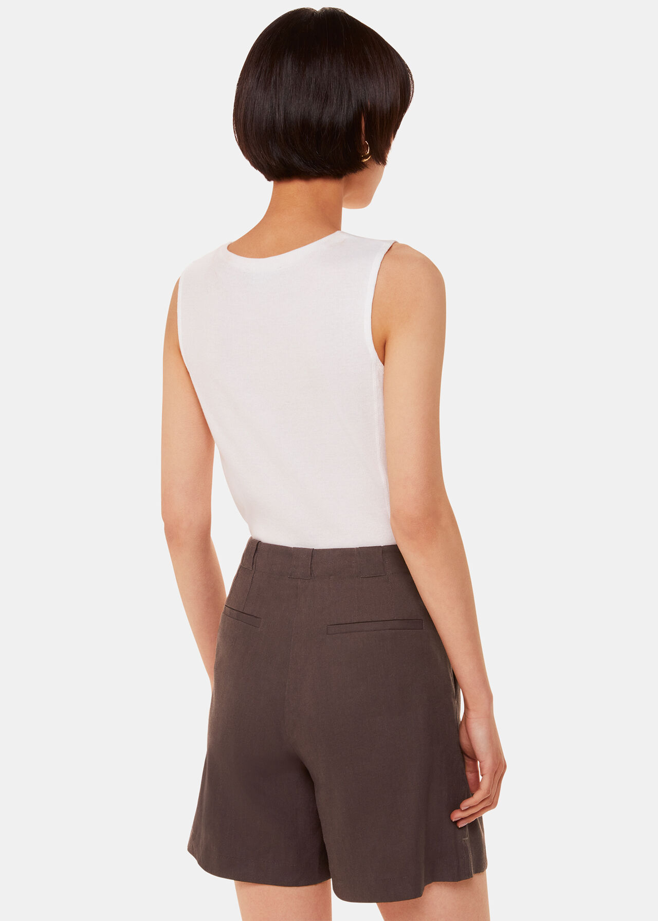 Mila Linen Blend Short