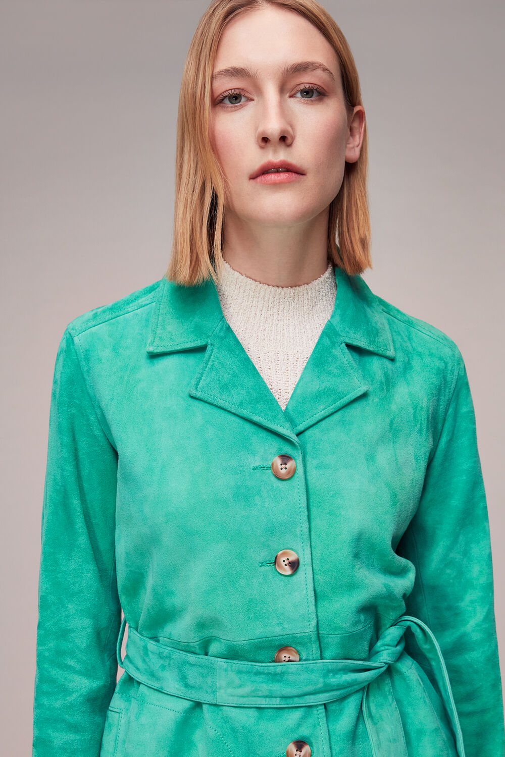 Rosa Suede Overshirt
