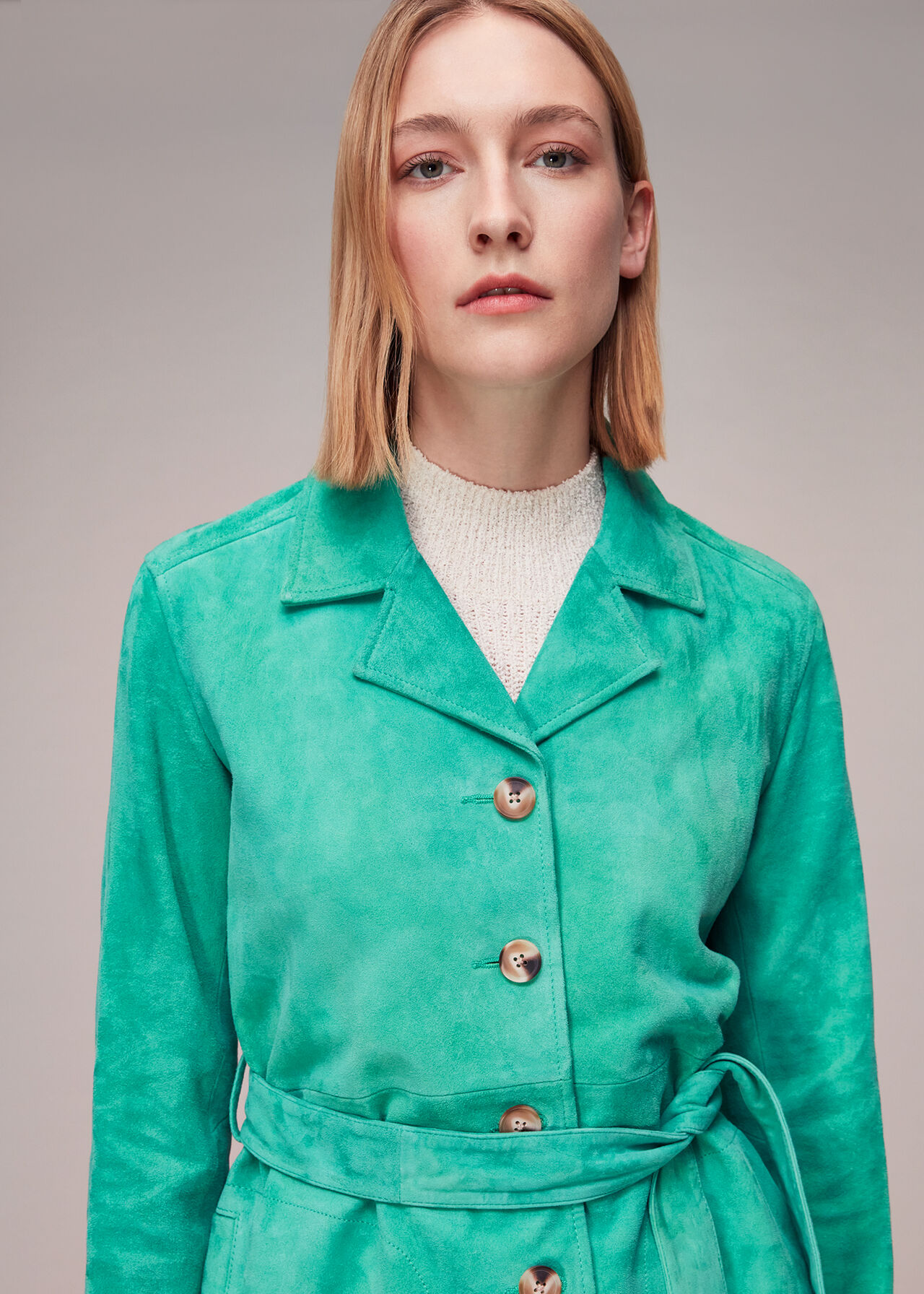Rosa Suede Overshirt