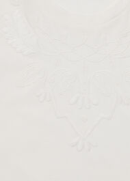 Embroidered Cotton T-Shirt
