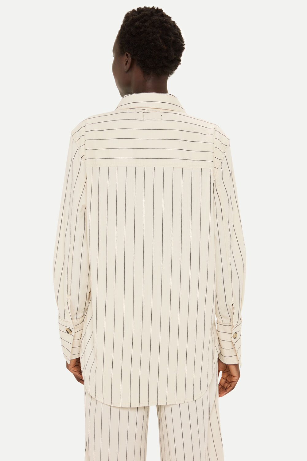 Kwammie Striped Overshirt