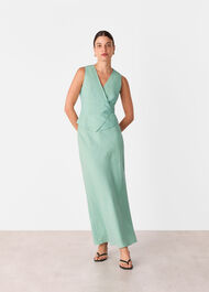 Wrap Front Tie Waistcoat