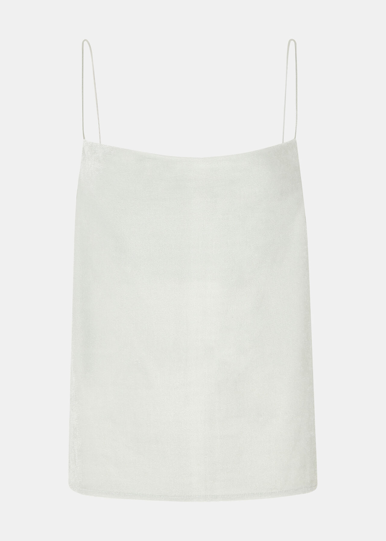Velvet Cowl Neck Cami Top