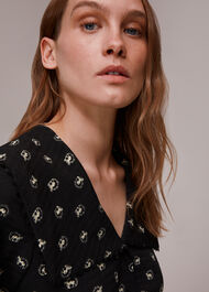 Izzy Horseshoe Collar Dress