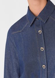 Button Detail Cotton Shirt