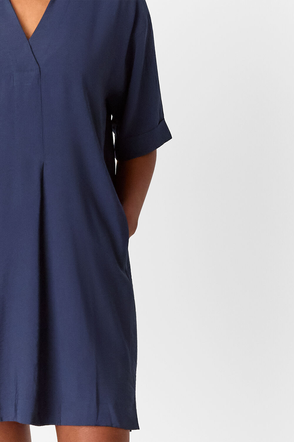 Navy Melanie Dress