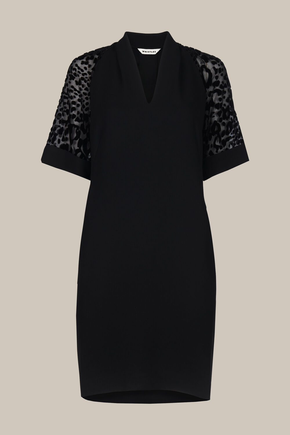 Lina Animal Dobby Dress