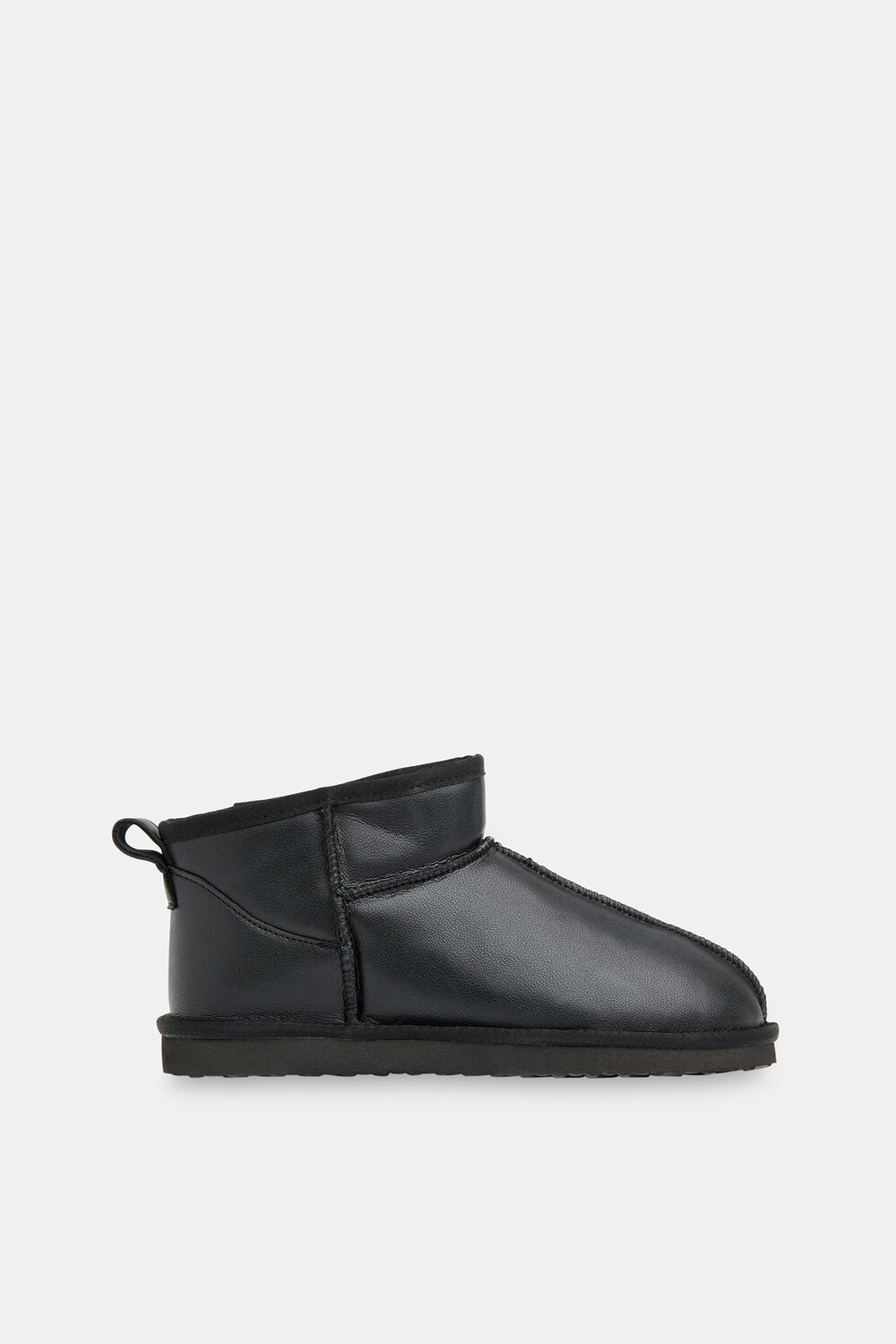 Black Mable Slipper Boot