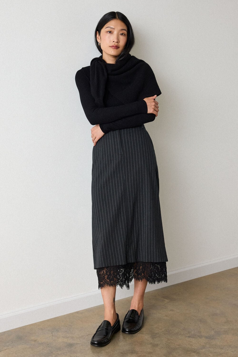 Essential Ribbed Crew