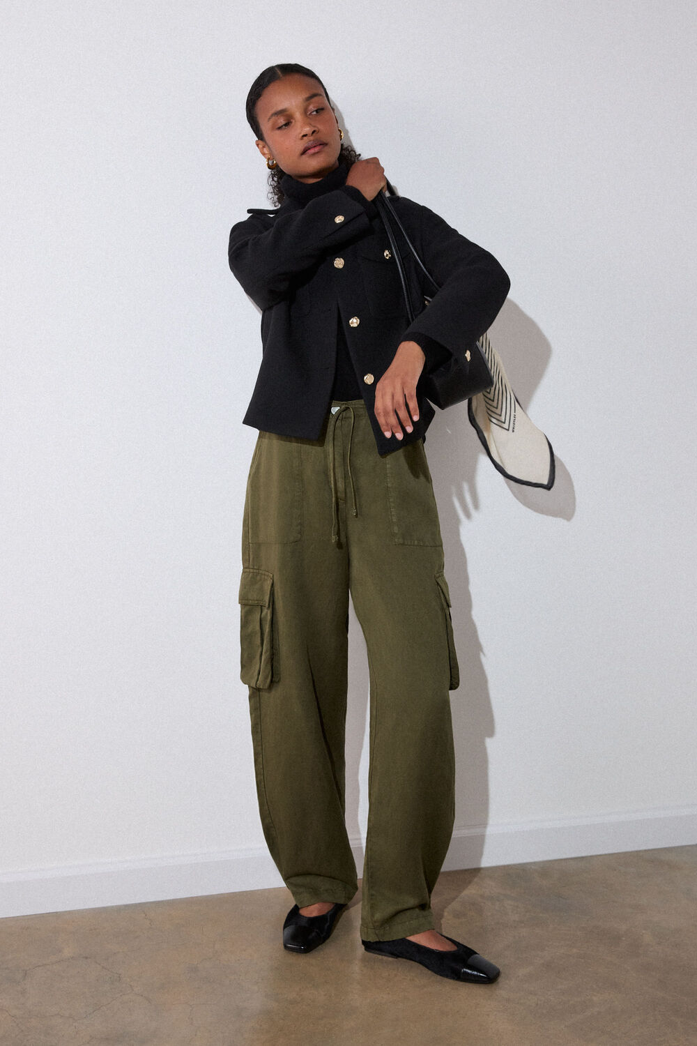 Cropped Trophy Jacket
