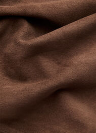 Suede A Line Skirt