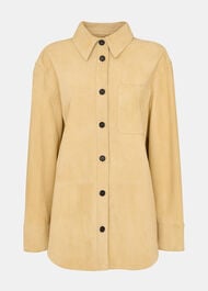 Sam Suede Leather Overshirt