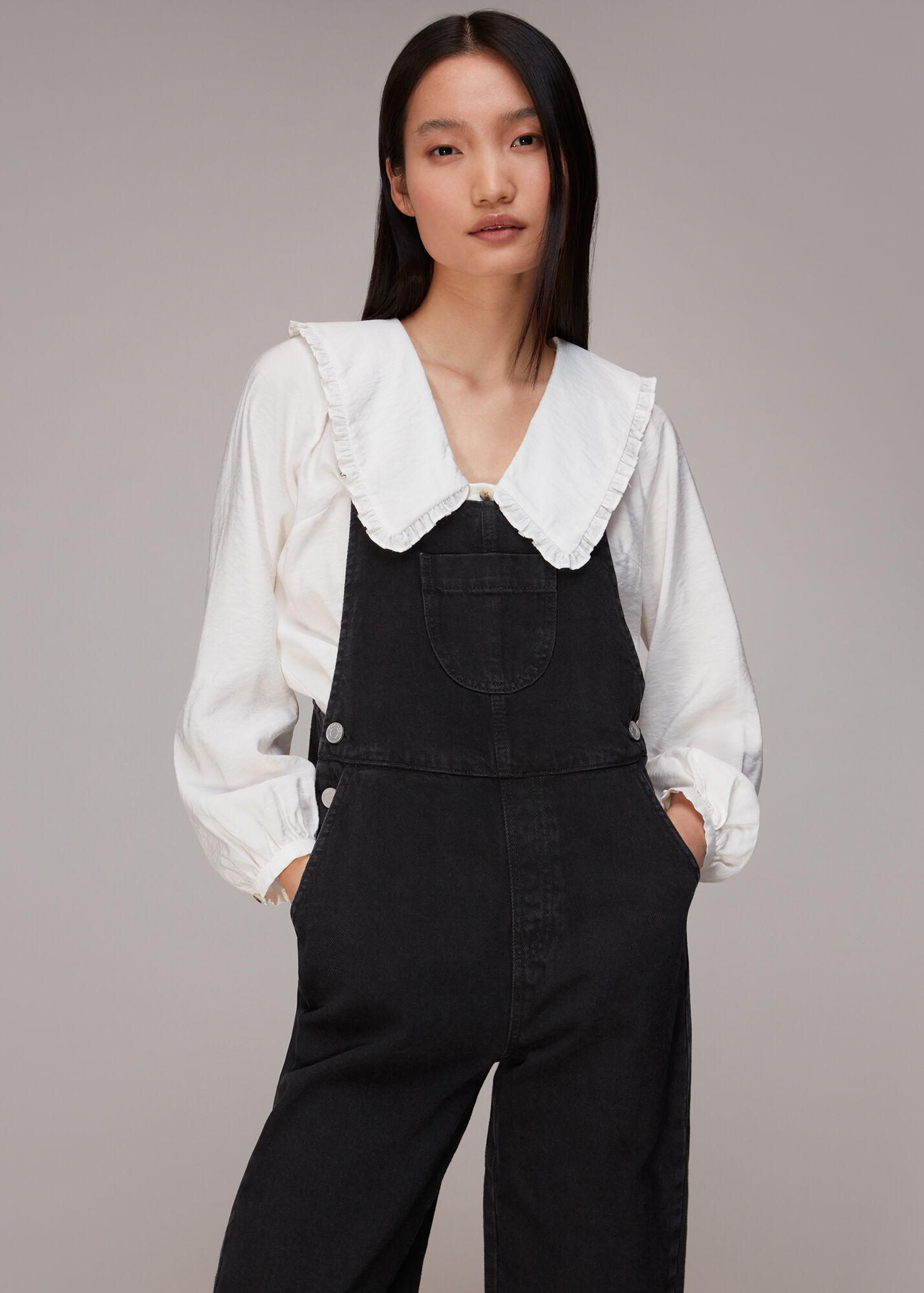 Black Leni Dungaree WHISTLES