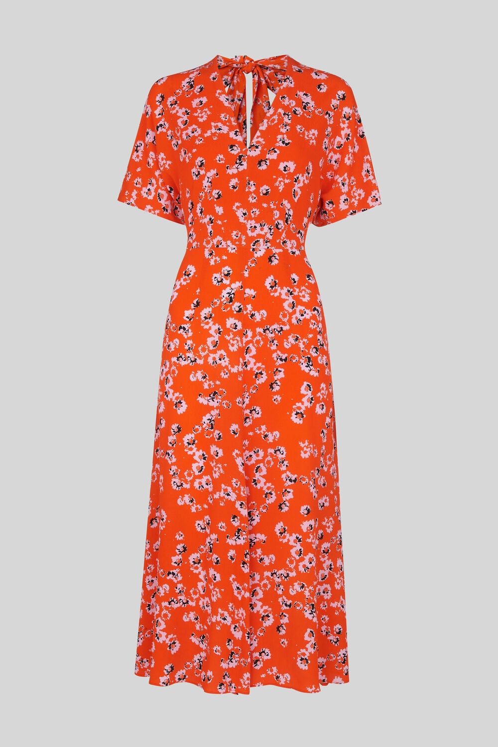 Digital Daisy Zelena Dress Red/Multi