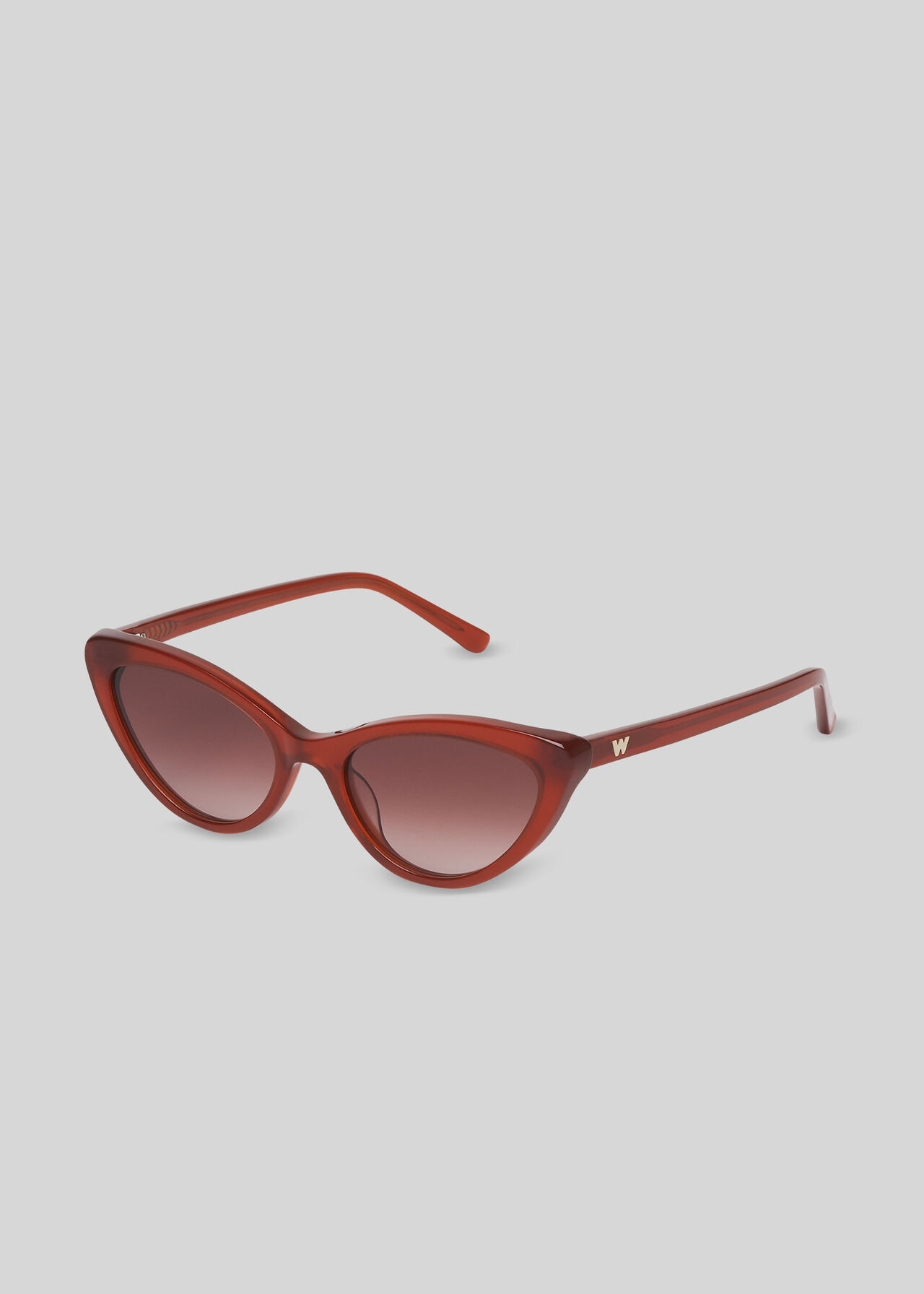 Hart Cat Eye Sunglasses Rust