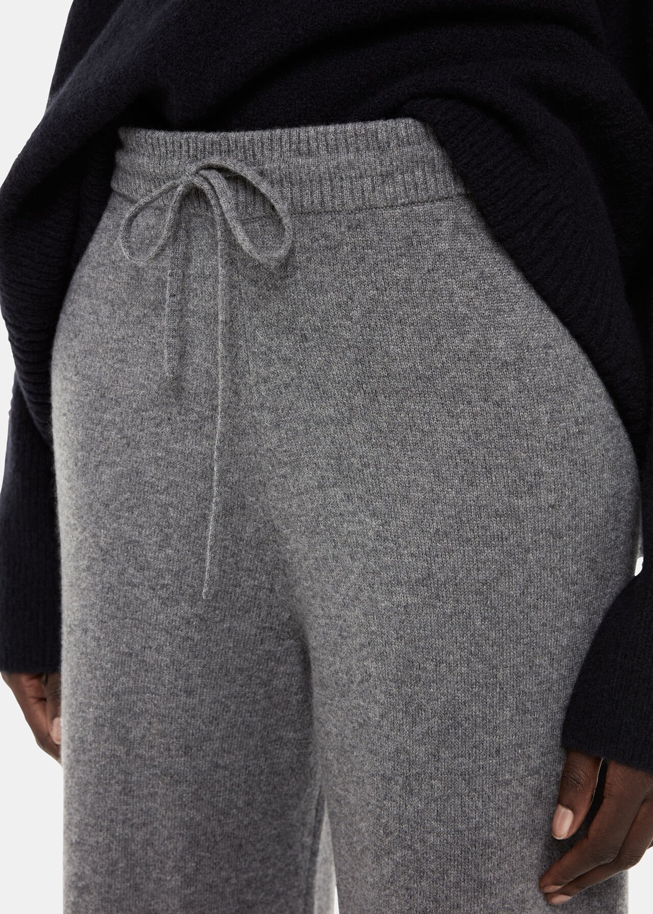 Cashmere Straight Leg Jogger