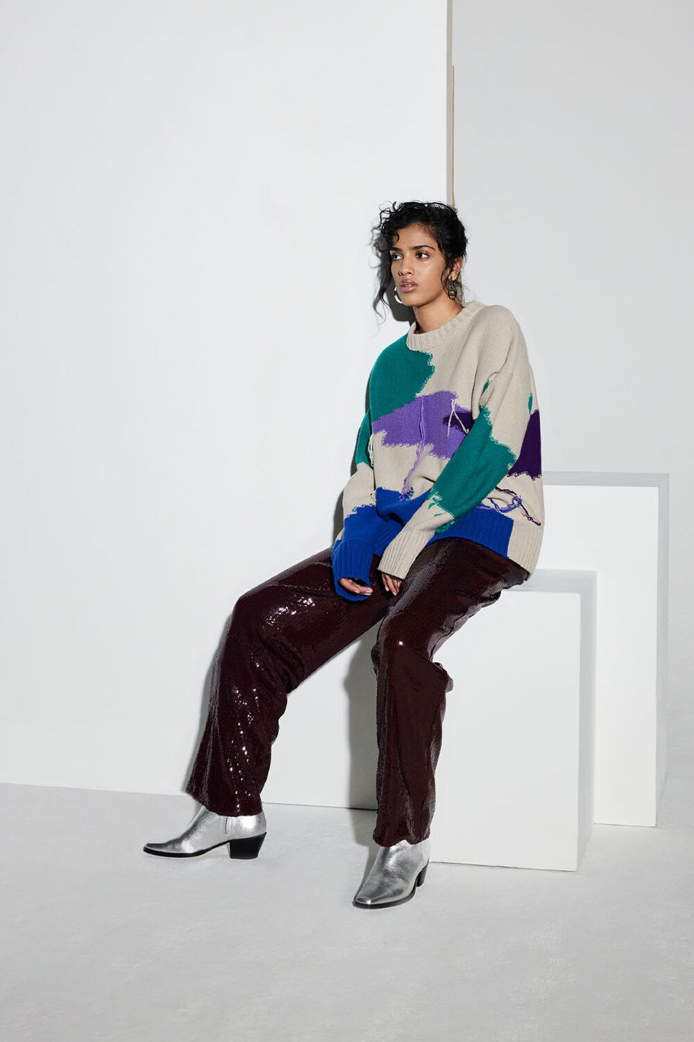 Brushmark Wool Blend Knit