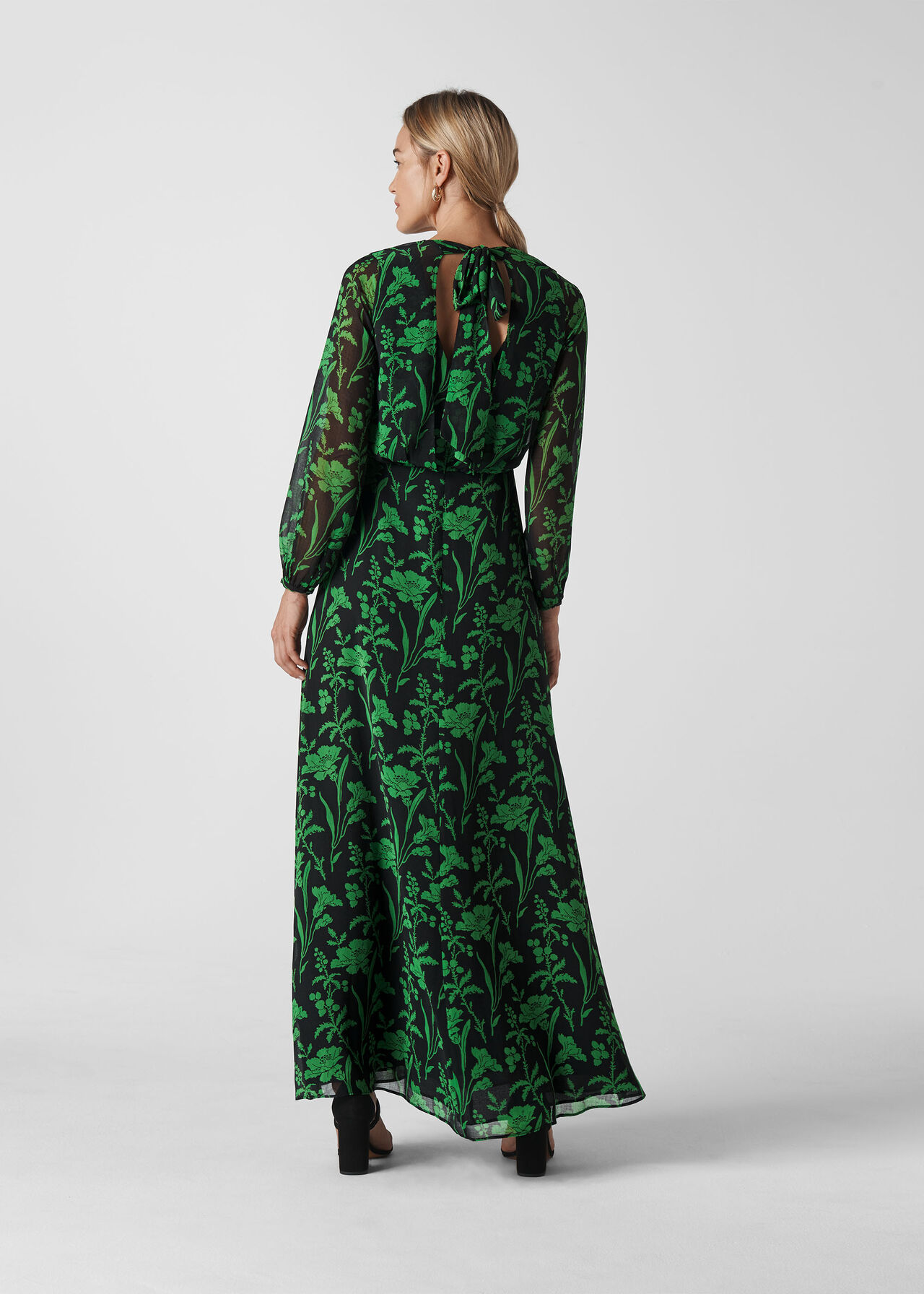 Valerie Woodland Floral Dress Green/Multi