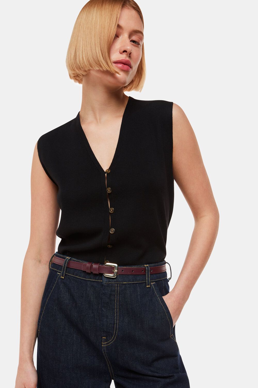 Square Buckle Belt
