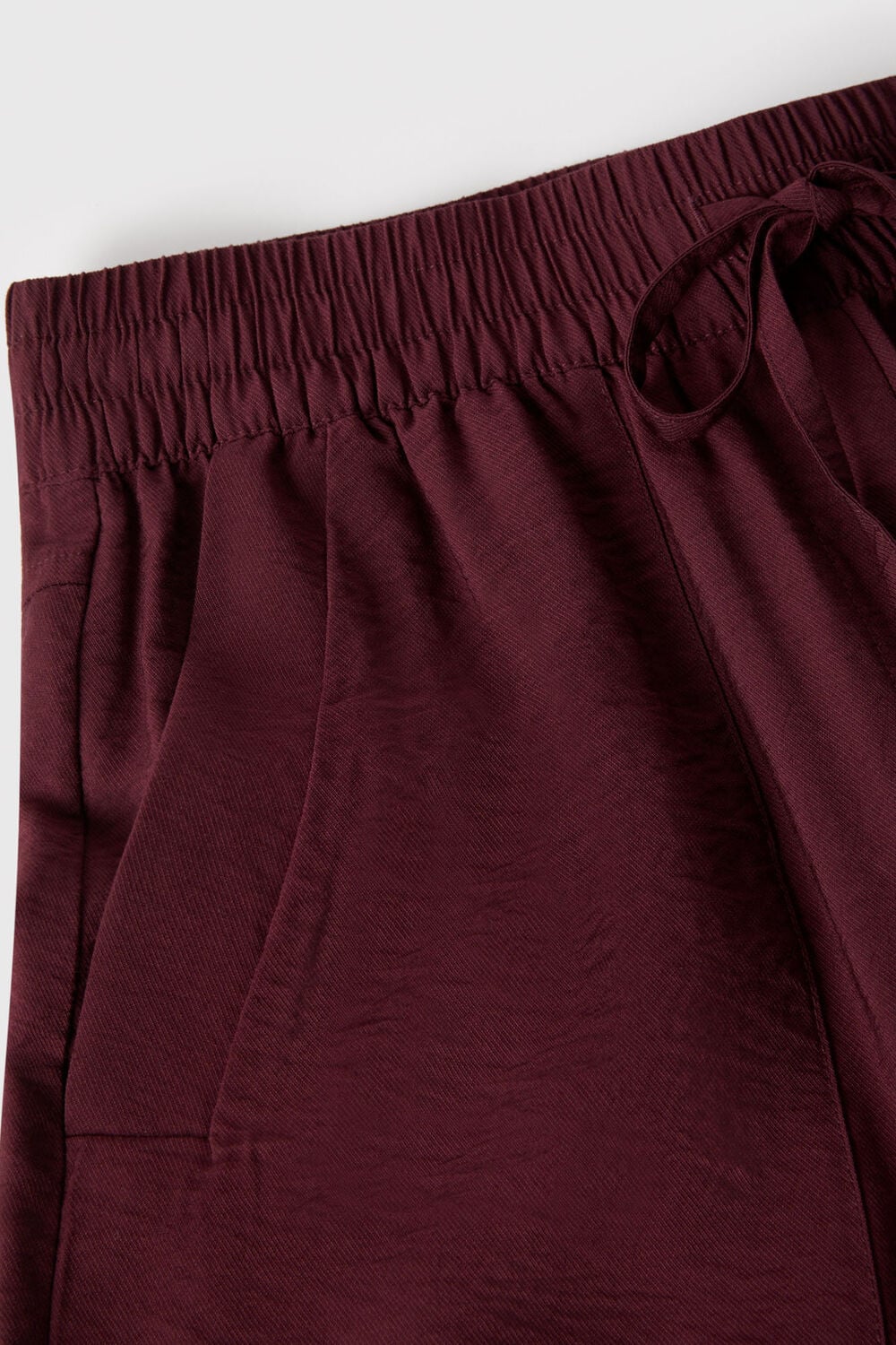 Fig Petite Tie Waist Trouser