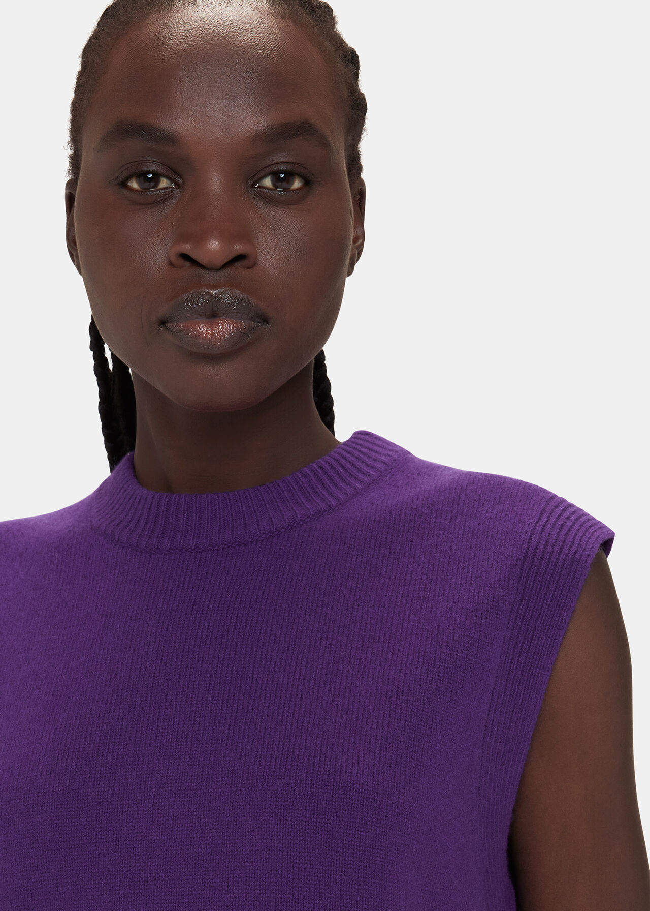 Wool Sleeveless Tank