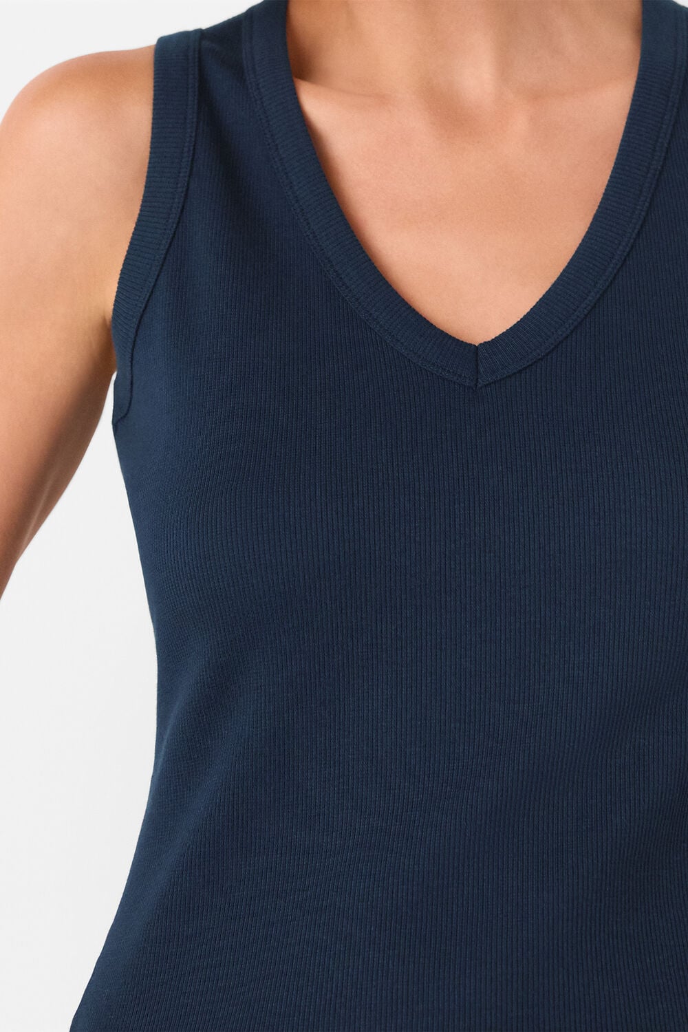 Ellis V Neck Jersey Vest