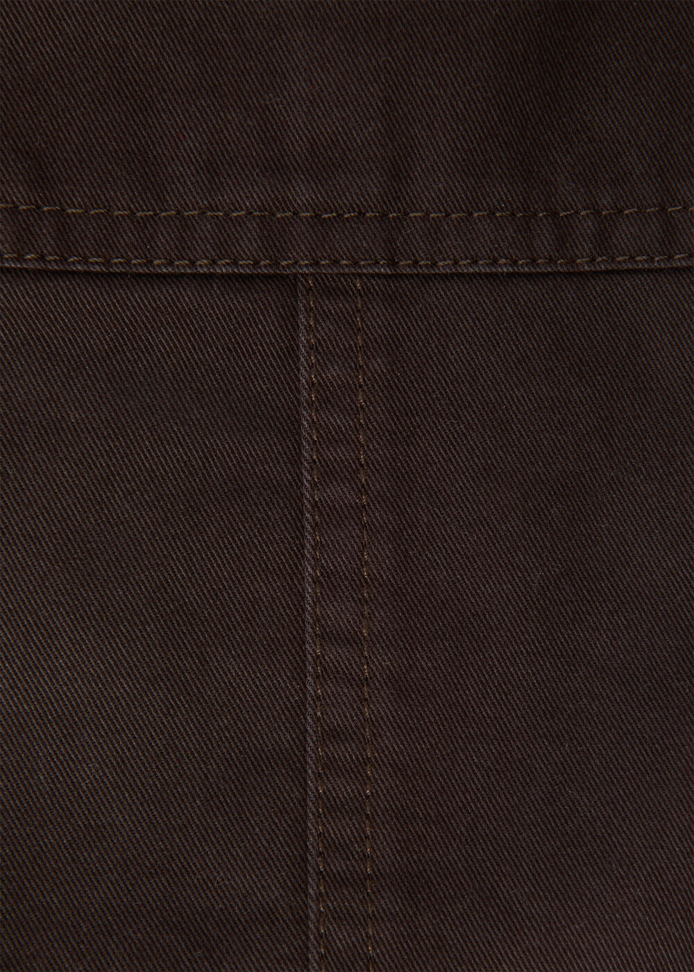 Belted Cotton Barrel Trouser