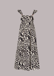 Mountain Zebra Print Dress