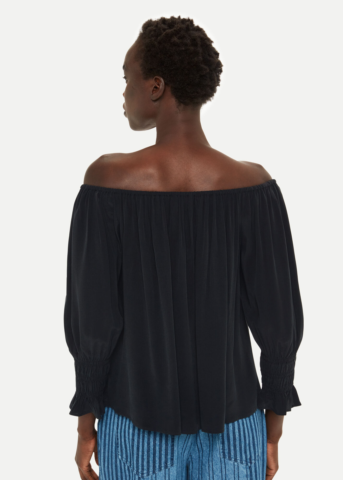Maje off shoulder new arrivals top