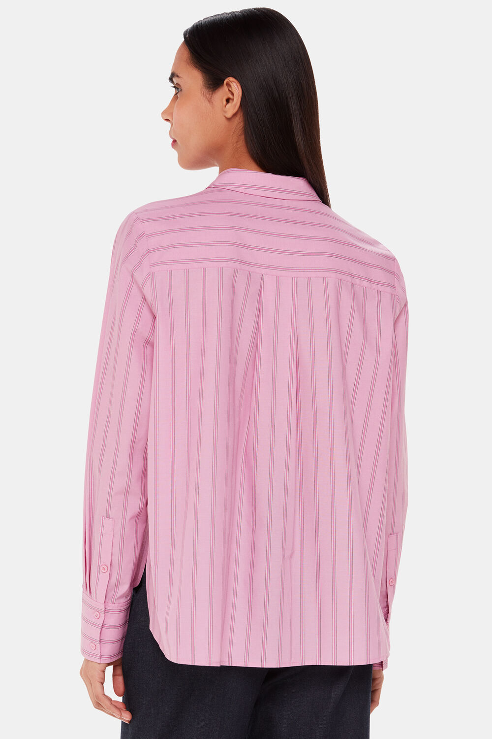 Stripe Boxy Fit Shirt