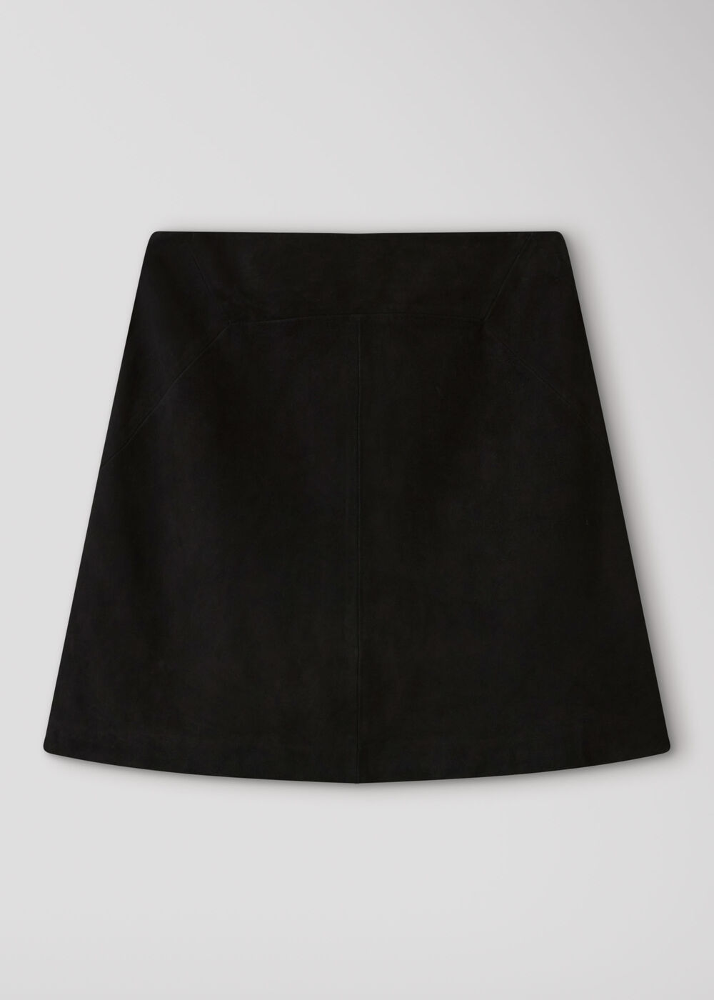Suede A Line Skirt