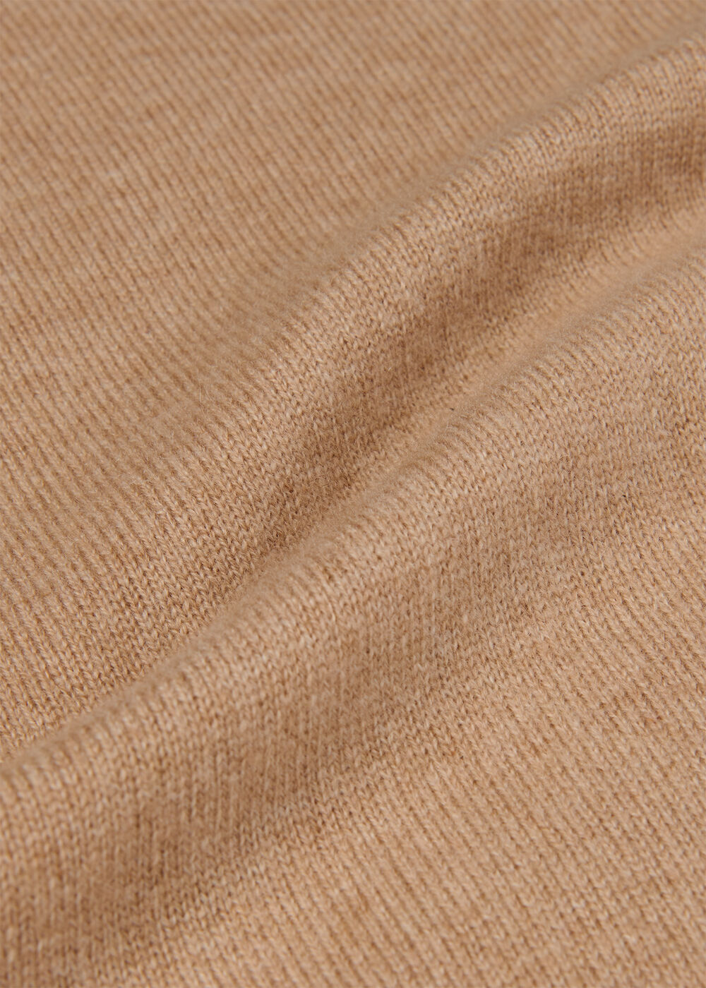 Cashmere Seam Detail Crew Knit