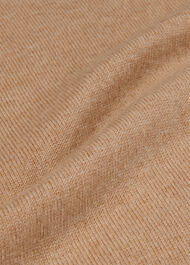 Cashmere Seam Detail Crew Knit