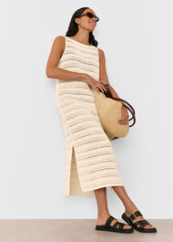 Long Crochet Beach Dress