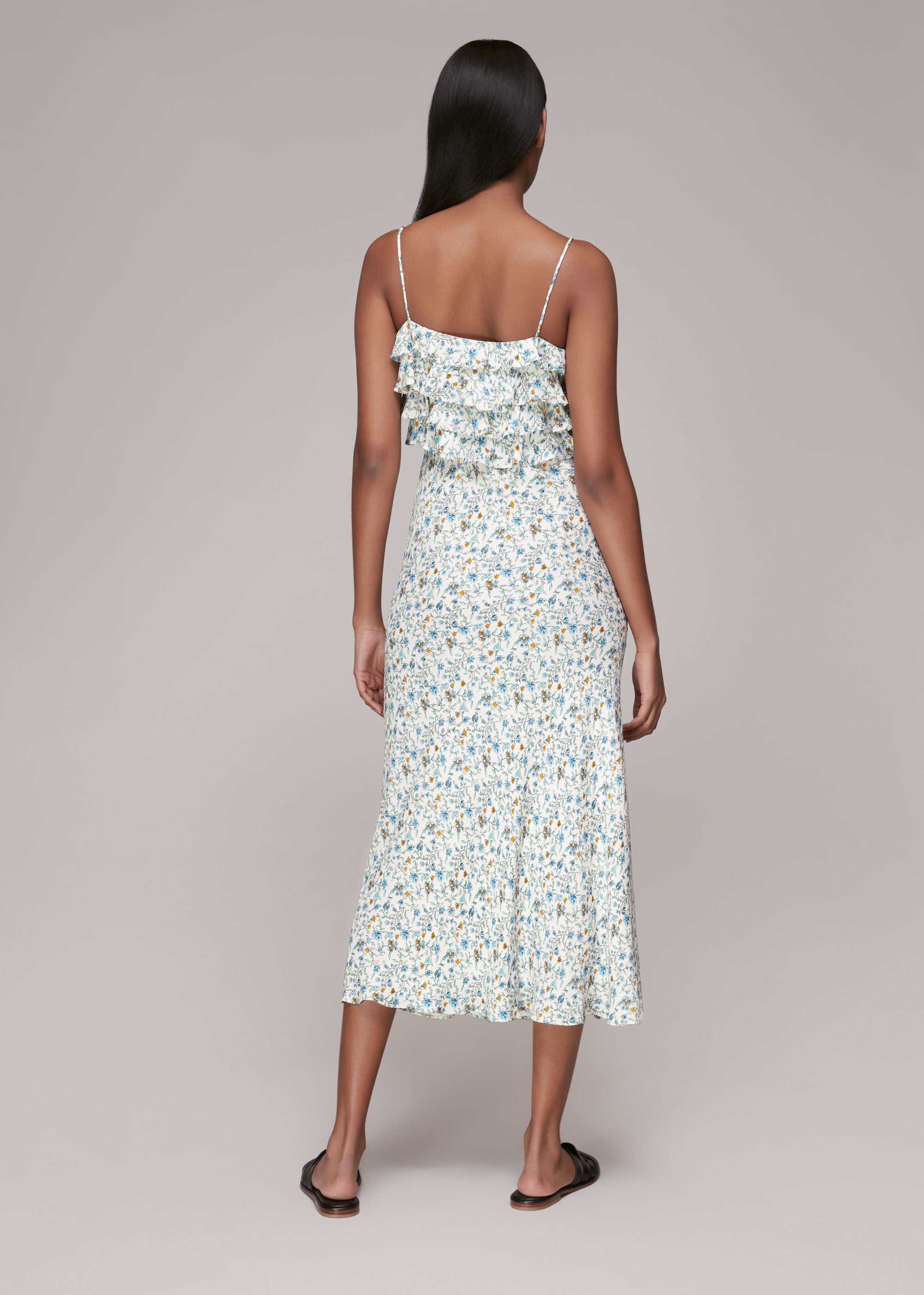 Multicolour Freya Summer Floral Dress WHISTLES