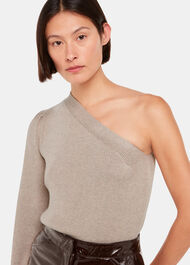 One Shoulder Knit