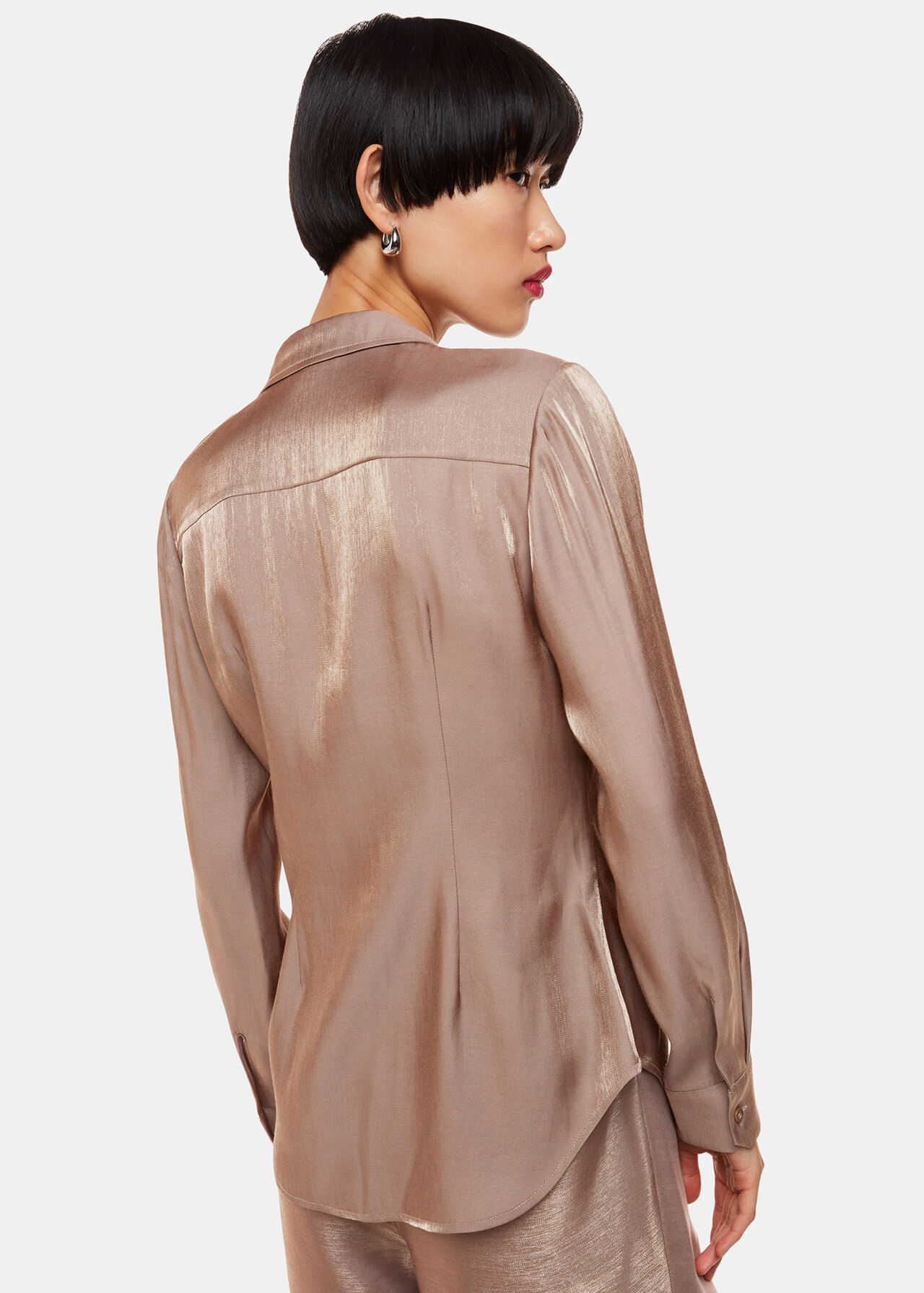 Tara Metallic Shirt