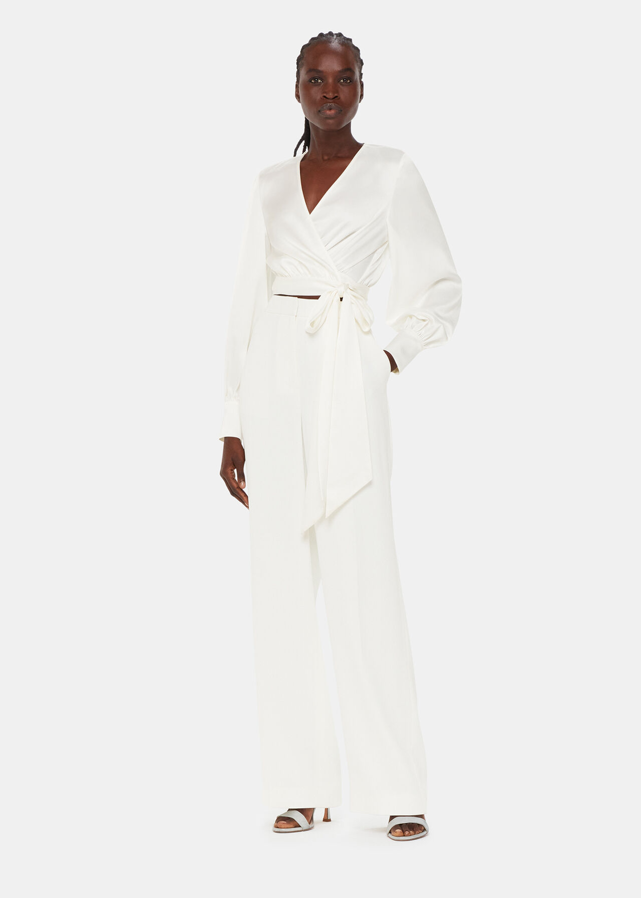 Ivory Lilly Bridal Cover Up WHISTLES Whistles UK