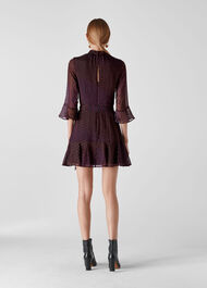 Gianna Ombre Dobby Dress Pink/Multi