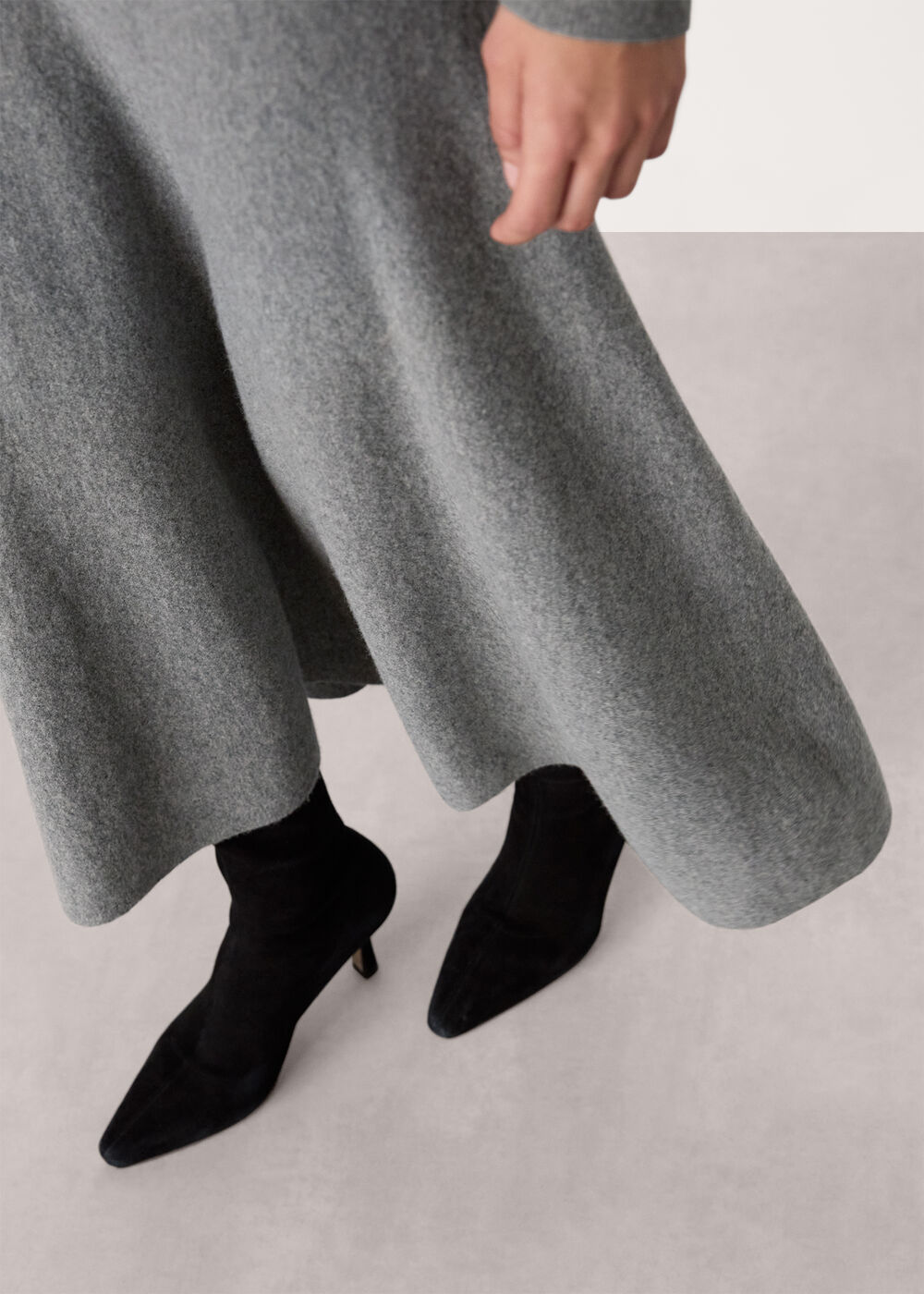 Knitted Midi Skirt