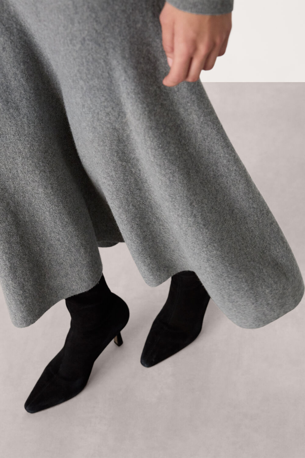 Knitted Midi Skirt