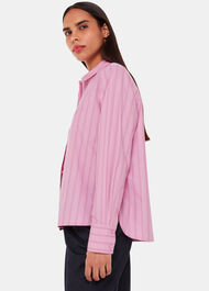 Stripe Boxy Fit Shirt