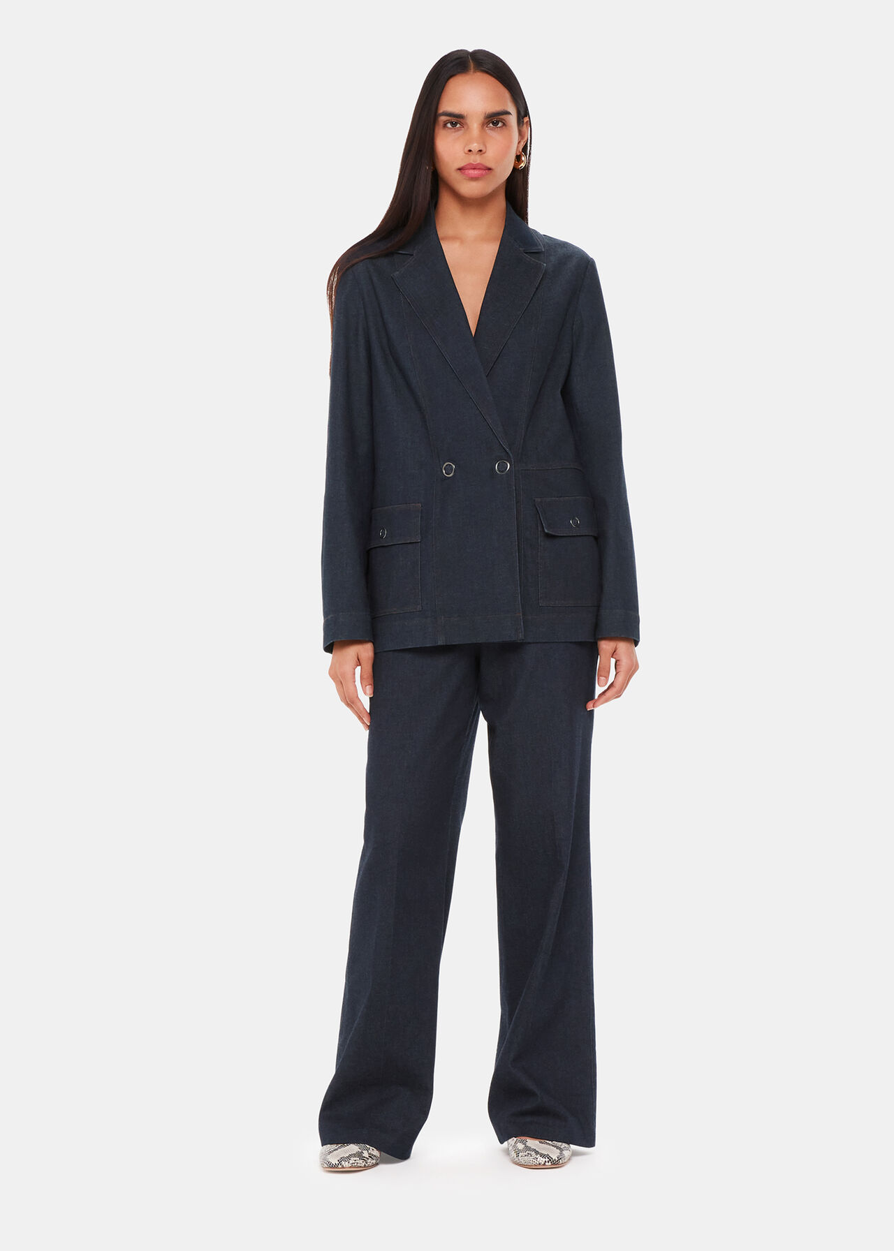 Joanna Denim Blazer