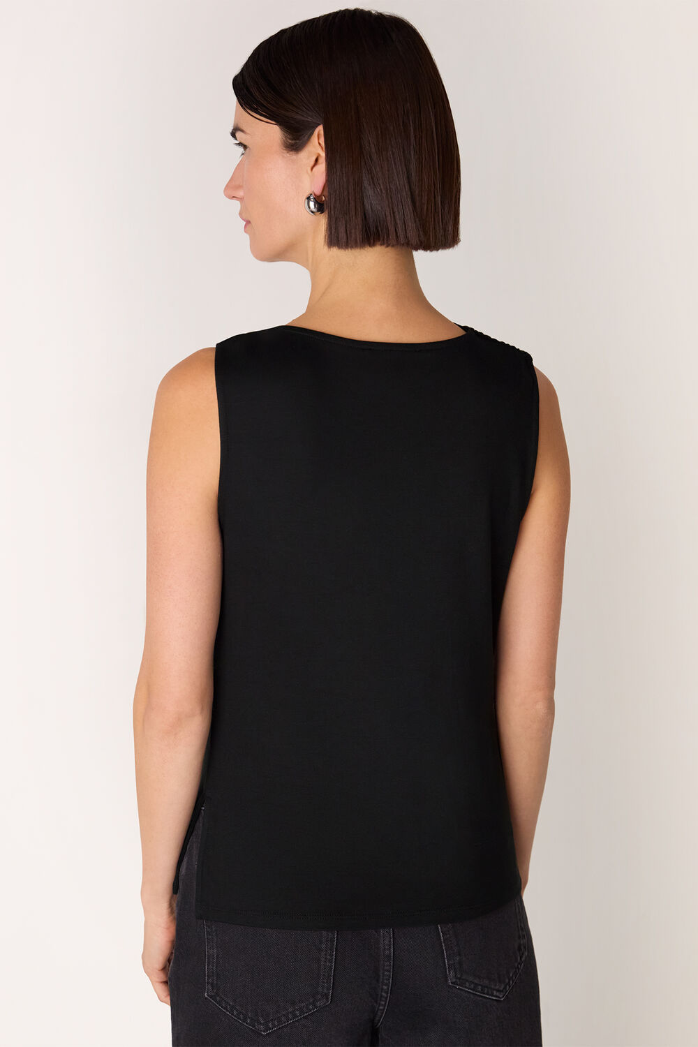 Ring Detail Sleeveless Top