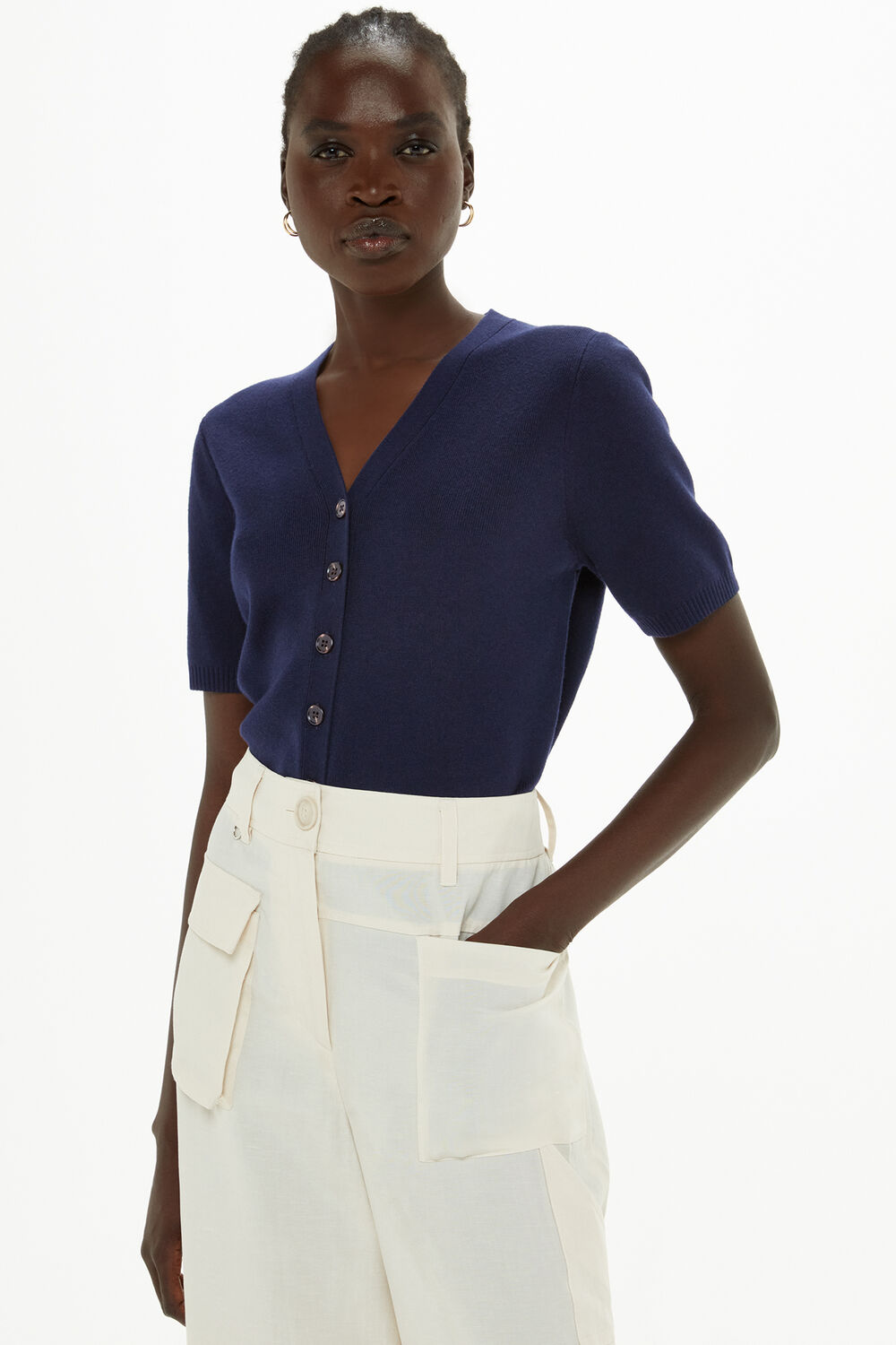 Short Sleeve Cardigan