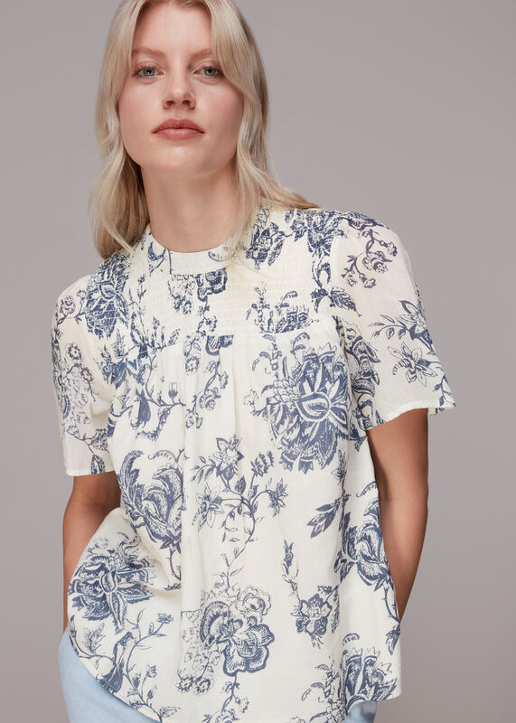 Multicolour Contemporary Floral Blouse