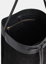 Sasha Suede Tote Bag