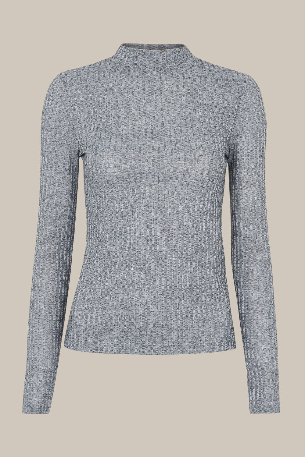 Wide Rib Marl Essential Top